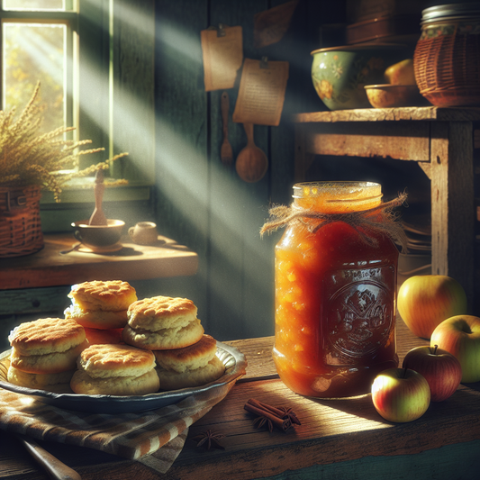 Apple Butter and Biscuits