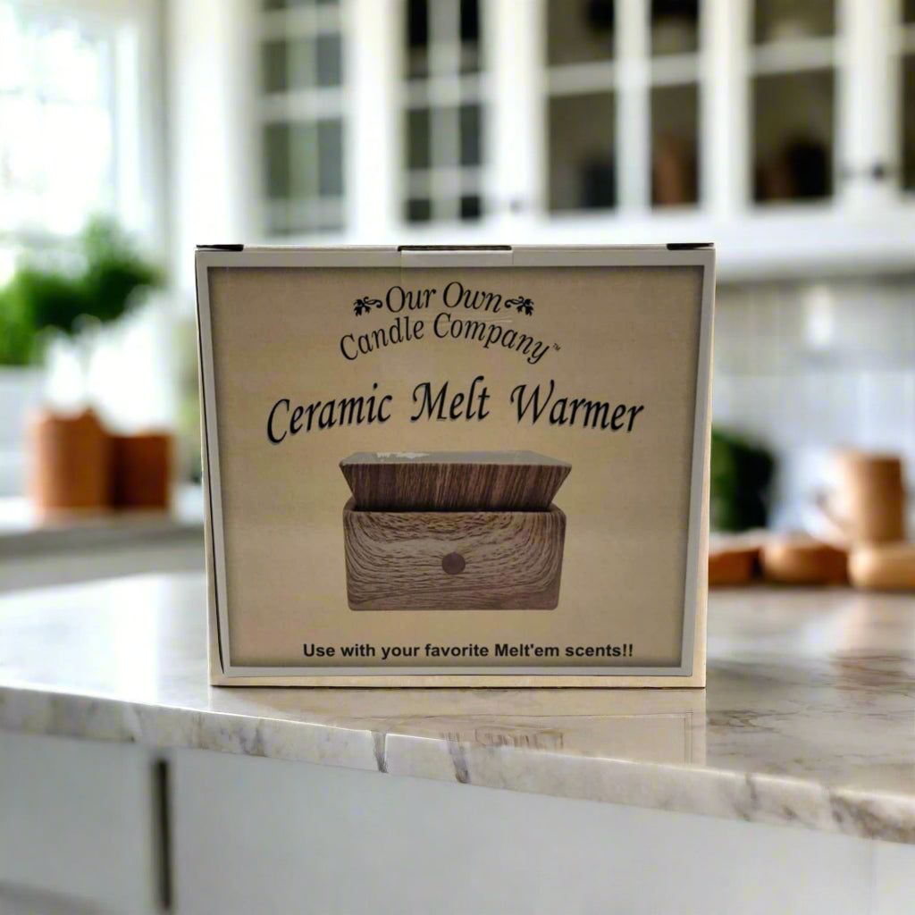 Wood Grain Tart Wax Warmer