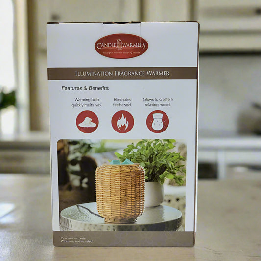 Wicker Tart Wax Warmer