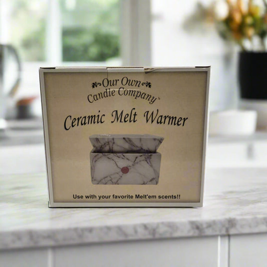 Marble Pattern Tart Wax Warmer